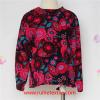 Long sleeve loose blouse cute pretty floral blouse for girls