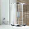 Stainless steel frame double sliding shower enclosures/room/screen/stalls/ partition