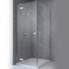 Rectangle lift up and down hinged frameless glass shower doors/screens/enclosures/partition/