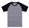Hot sale design cotton t shirt black simple printing t-shirt