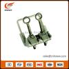 Hot line stirrup clamps for pole line hardware