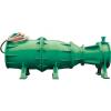 Simply submersible mixed flow pump