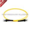Mtrj to mtrj duplex 3.0mm or 2.0mm pvc or lszh jacket 9/125 single mode fiber patch cable