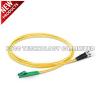 Lc apc to st upc duplex 3.0mm or 2.0mm pvc or lszh jacket 9/125 single mode fiber patch cable
