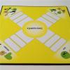 Paper cardboard color printing game board with black wrap cover