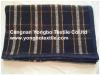 Recycle textile material tartan blankets