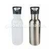 Suction nozzle stainless steel water bottle with pictures printed on 600ml
