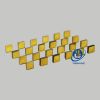 Yellow hpht synthetic diamond plate