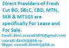 Direct providers of fresh cut bg, sblc and mtn
