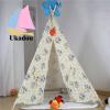 Kid play indian teepee cotton canvas waterproof tipi