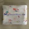 100%bamboo muslin swaddle blanket with print