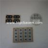 China customized waterproof membrane switch supllier, metal keypad and keyboard, pet membrane