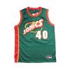 Seattle supersonics shawn kemp #40 thowback swingman jersey