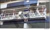 Zlp series l stirrup suspended platform,zlp630 6m 630kg electric suspended rope work platform