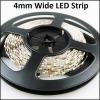 Ul 4mm wide led strip with 2835 smd super bright led chip