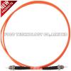 St upc to st upc simplex or duplex 3.0mm 2.0mm pvc lszh om1 multimode fiber optic patchcord