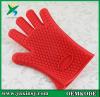 Easy to tear. heat insulation, anti-scalding silicone rubber gloves