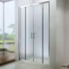 Aluminum frame double sliding shower enclosures/room/screen/stalls/ partition