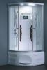 Round shower enclosures/ cubicles/corner shower/steam shower with hydro-massage jets high shower