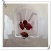 74*90mm pet transparent teabag with ear