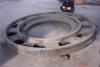 Flange and rim carbon steel cast with large steel sand casting for forging and press machine