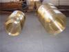 Brass and copper nut with centrifugal casting for forging machine