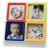 Decorative photo frame table clock