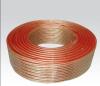 20 awg pvc transparent speaker wire with high quality
