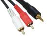Pvc transparent speaker cable 2.5mm copper horn wire
