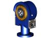 Pve series vertically mounted slewing drive