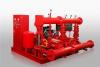 Edj packaged electric & diesel hydrant booster fire fighting pump system