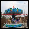 16 seats new product rides christmas carnival park rides sea horse carousel for rental